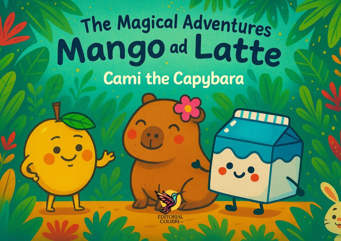 Story Cami the capybara in English - Editorial Colibrí