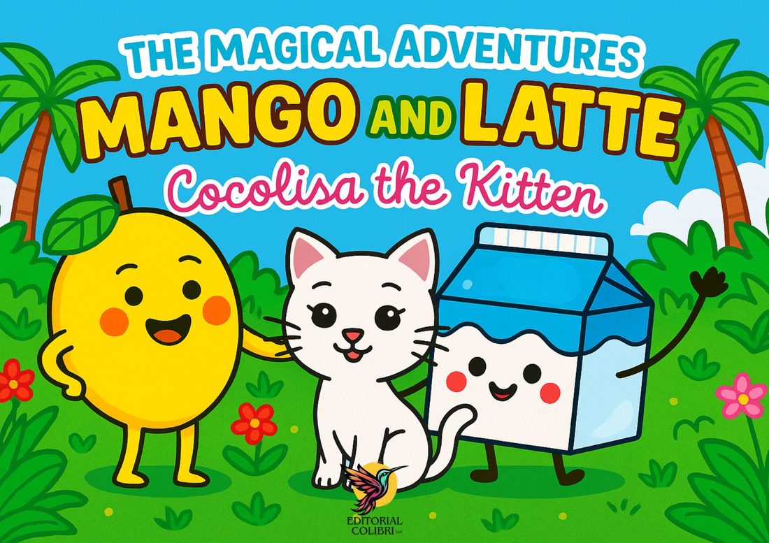 Story Cocolisa the kitten in English - Editorial Colibrí