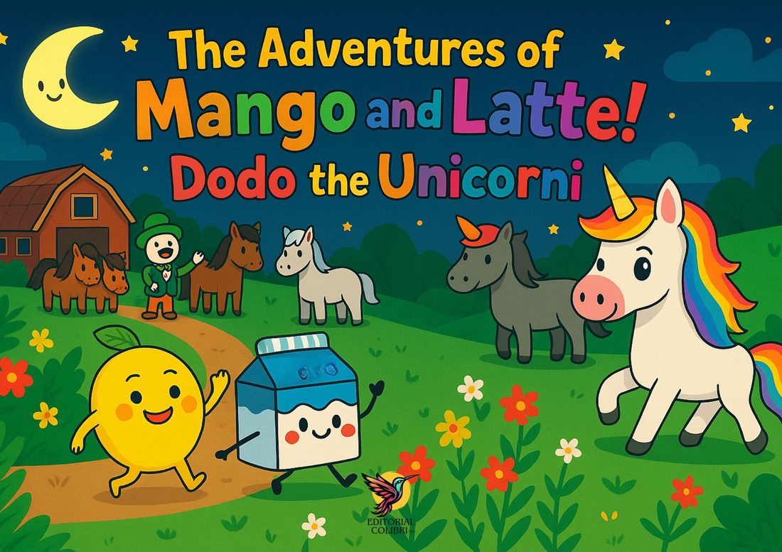 Story Dodo the unicorn in English - Editorial Colibrí