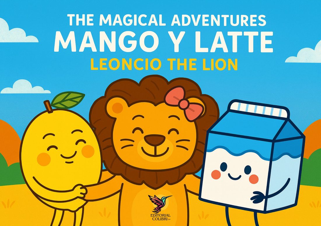 Story Leoncio the lion in English - Editorial Colibrí
