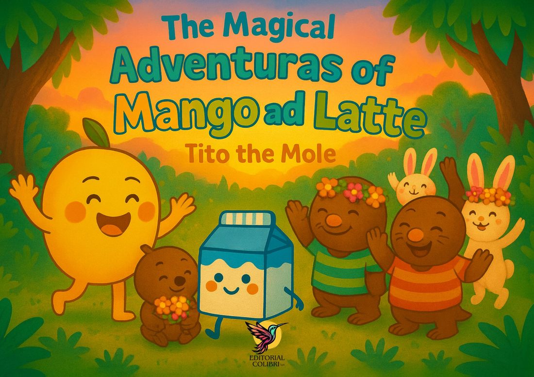 Story Tito the mole in English - Editorial Colibrí