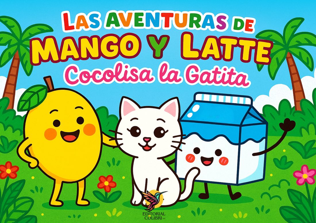 Cuento Cocolisa la gatita en español - Editorial Colibrí